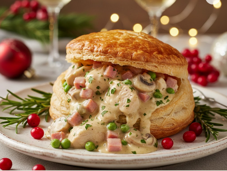 Recettes de vol-au-vent, bouchées à la reine pour les fêtes