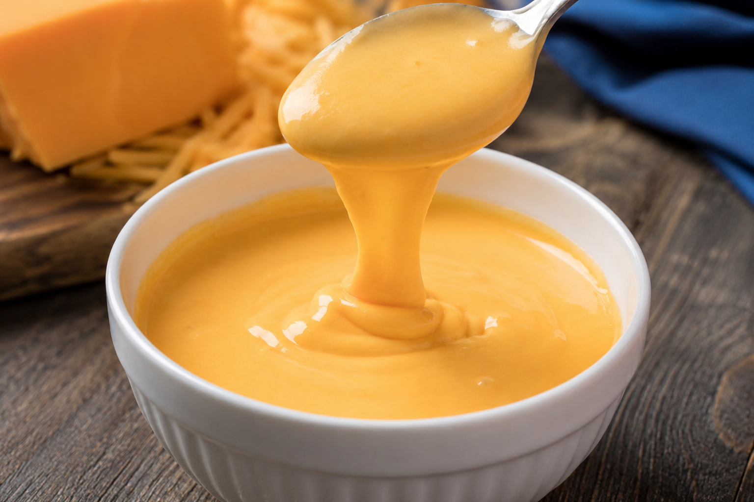 Comment préparer facile une sauce cheddar sans vin maison : Recette