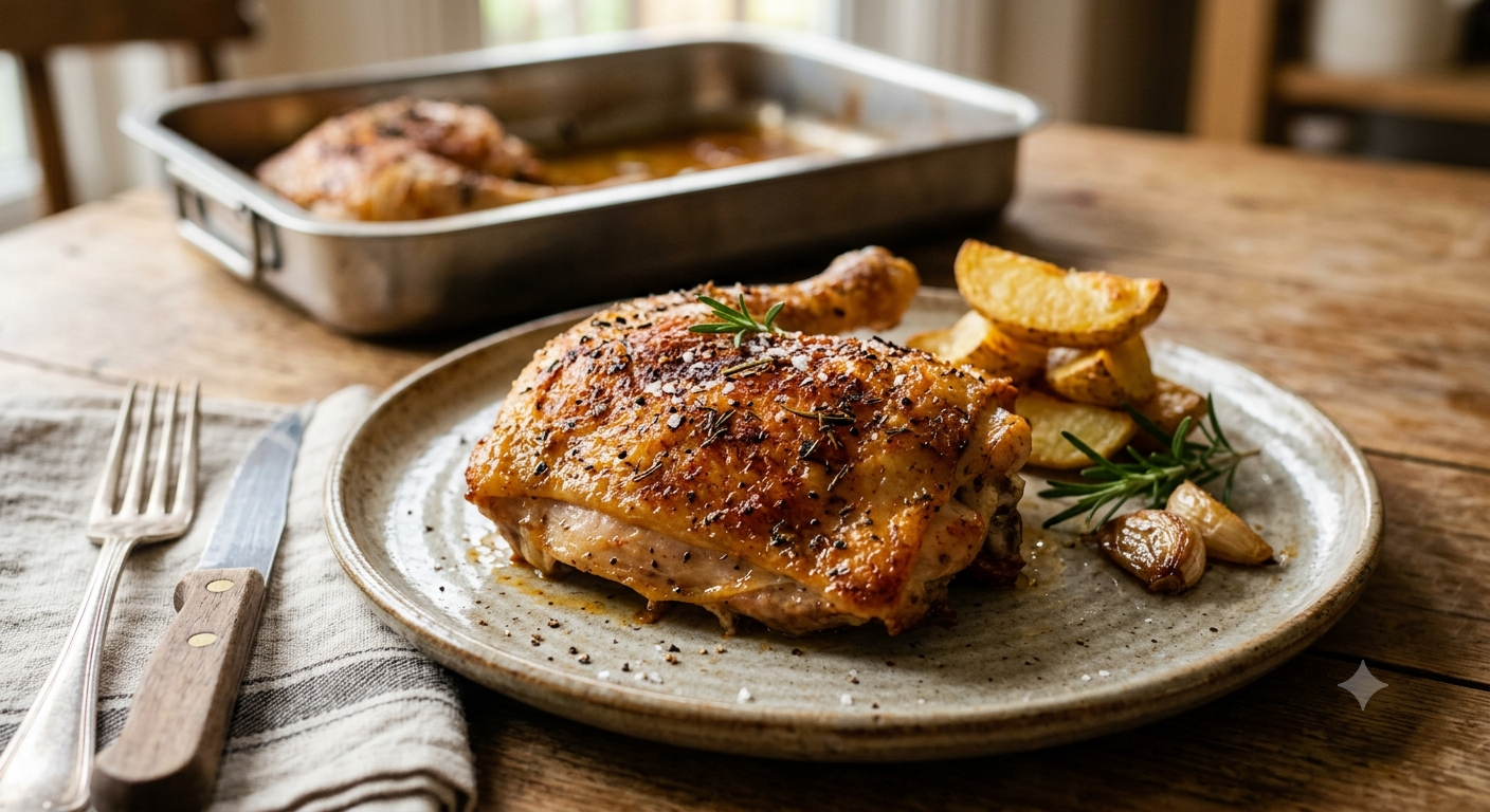 Comment cuisiner les cuisses de poulet au four ?