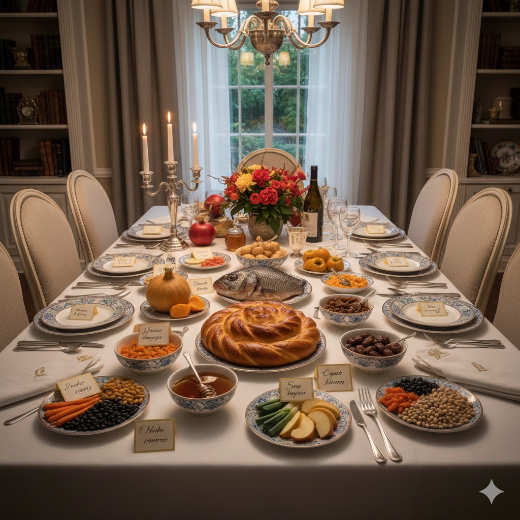 Le seder de Rosh Hachana