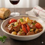 Recette traditionnelle du veau Marengo