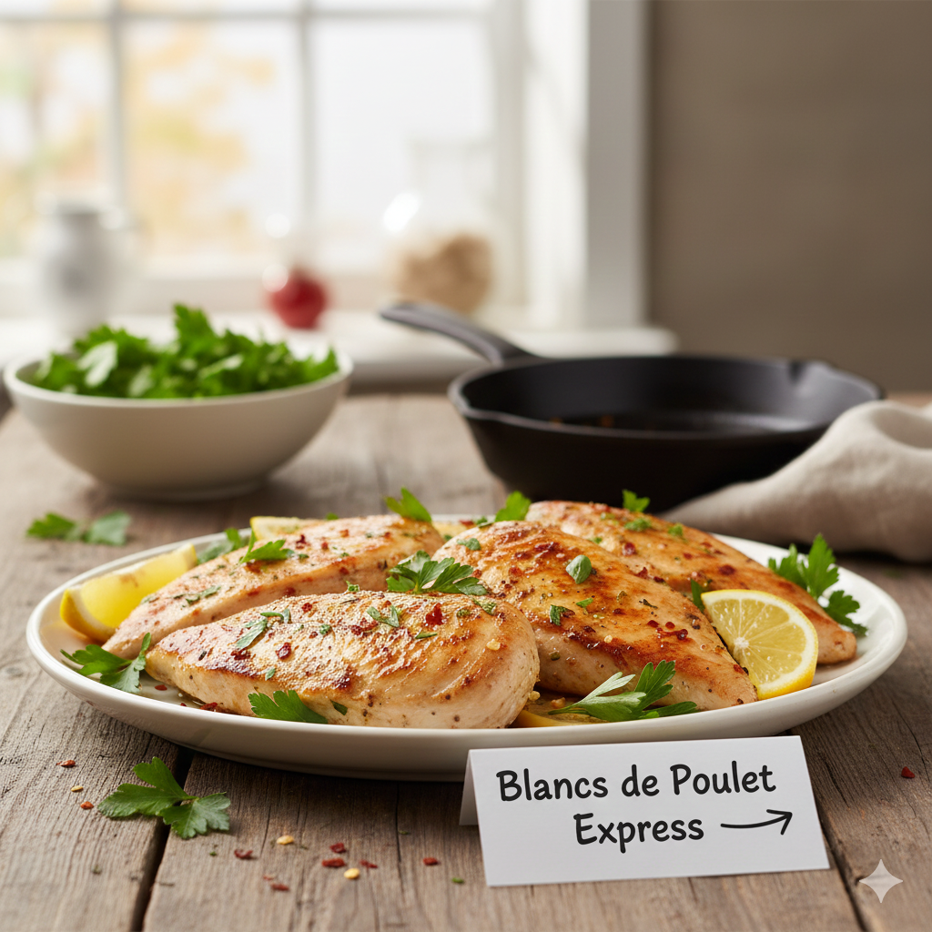 Que faire avec des blancs de poulet : 15 idées rapides