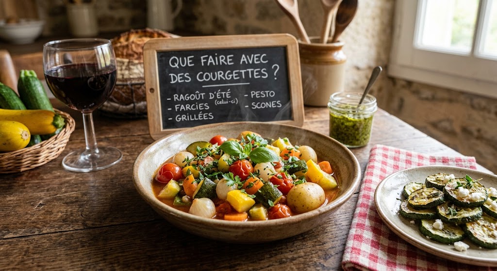 Que faire avec des courgettes ? 15 idées de recettes faciles, rapides et savoureuses