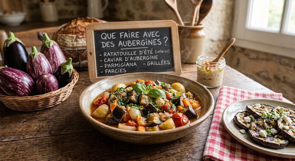 Que faire avec des aubergines ? 15 idées de recettes faciles, gourmandes et savoureuses